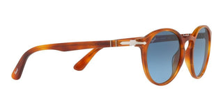 Persol PO 3171S men Brown Round Sunglasses