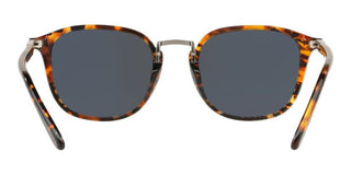 Persol PO 3186S men Havana Geometric Sunglasses