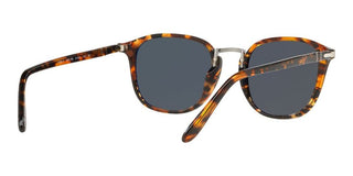 Persol PO 3186S men Havana Geometric Sunglasses