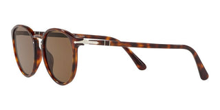 Persol PO 3210S men Havana Round Sunglasses