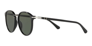 Persol PO 3210S men Black Round Sunglasses