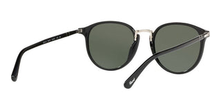 Persol PO 3210S men Black Round Sunglasses