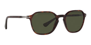 Persol PO 3256S unisex Havana Geometric Sunglasses