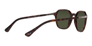 Persol PO 3256S unisex Havana Geometric Sunglasses