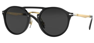 Persol PO 3264S unisex Black Pilot Sunglasses