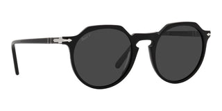 Persol PO 3281S unisex Black Round Sunglasses