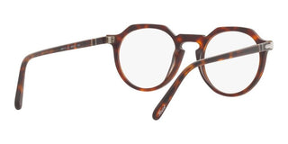 Persol PO 3281V unisex Havana Round Eyeglasses