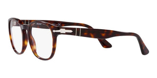 Persol PO 3283V men Havana Geometric Eyeglasses