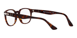 Persol PO 3283V men Havana Geometric Eyeglasses