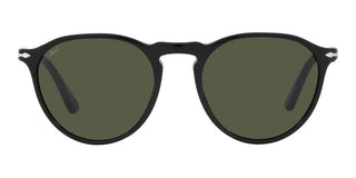 Persol PO 3286S unisex Black Round Sunglasses