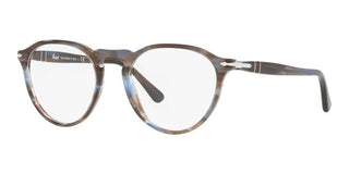 Persol PO 3286V men Blue Round Eyeglasses