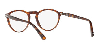 Persol PO 3286V men Havana Round Eyeglasses