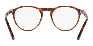 Persol PO 3286V men Havana Round Eyeglasses