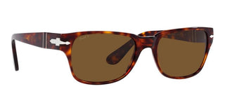 Persol PO 3288S men Havana Geometric Sunglasses