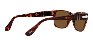 Persol PO 3288S men Havana Geometric Sunglasses