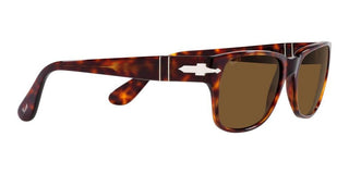 Persol PO 3288S men Havana Geometric Sunglasses