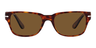 Persol PO 3288S men Havana Geometric Sunglasses