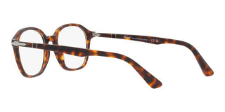 Persol PO 3296V unisex Havana Geometric Eyeglasses