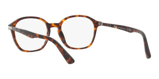 Persol PO 3296V unisex Havana Geometric Eyeglasses