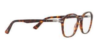 Persol PO 3296V unisex Havana Geometric Eyeglasses