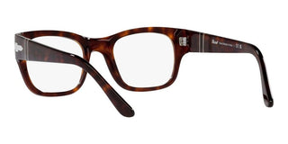 Persol PO 3297V men Havana Geometric Eyeglasses