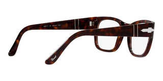 Persol PO 3297V men Havana Geometric Eyeglasses