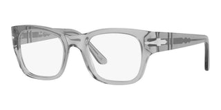 Persol PO 3297V men Grey Geometric Eyeglasses