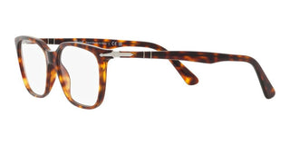 Persol PO 3298V men Havana Squared Eyeglasses