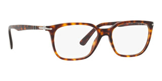 Persol PO 3298V men Havana Squared Eyeglasses