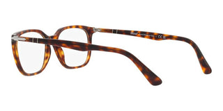 Persol PO 3298V men Havana Squared Eyeglasses