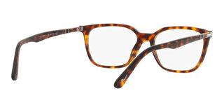 Persol PO 3298V men Havana Squared Eyeglasses