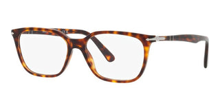 Persol PO 3298V men Havana Squared Eyeglasses