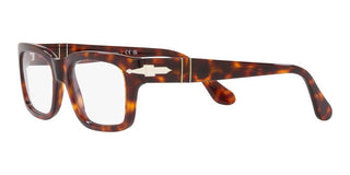 Persol PO 3301V men Havana Geometric Eyeglasses