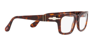 Persol PO 3301V men Havana Geometric Eyeglasses