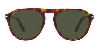 Persol PO 3302S unisex Havana Pilot Sunglasses