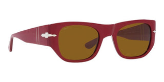 Persol PO 3308S men Red Geometric Sunglasses