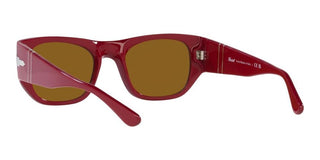 Persol PO 3308S men Red Geometric Sunglasses