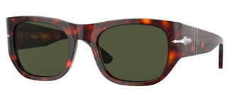 Persol PO 3308S men Havana Geometric Sunglasses