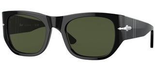 Persol PO 3308S men Black Geometric Sunglasses