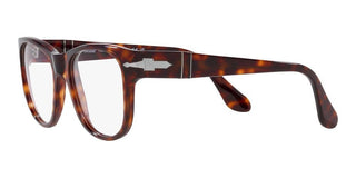 Persol PO 3312V unisex Havana Squared Eyeglasses