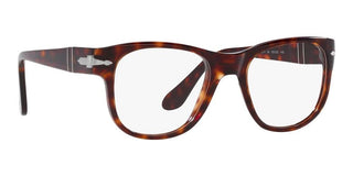 Persol PO 3312V unisex Havana Squared Eyeglasses