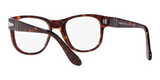 Persol PO 3312V unisex Havana Squared Eyeglasses