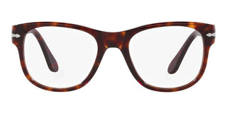 Persol PO 3312V unisex Havana Squared Eyeglasses