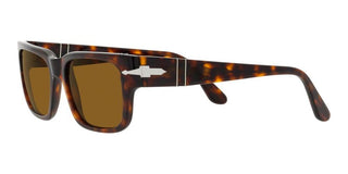 Persol PO 3315S men Havana Squared Sunglasses