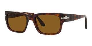 Persol PO 3315S men Havana Squared Sunglasses