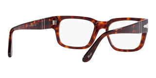 Persol PO 3315V men Havana Squared Eyeglasses