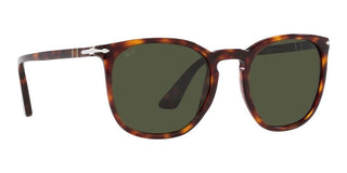 Persol PO 3316S unisex Havana Squared Sunglasses