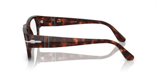 Persol PO 3324V men Havana Geometric Eyeglasses