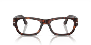 Persol PO 3324V men Havana Geometric Eyeglasses