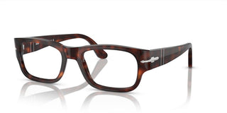 Persol PO 3324V men Havana Geometric Eyeglasses